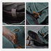 Waxed Canvas With Leather Backpack Vintage Large Capacity Backpack Travel Backpack RockCow Leather Studio