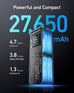 Anker Prime 27,650mAh Power Bank (250W) and 100W Charging Base Anker