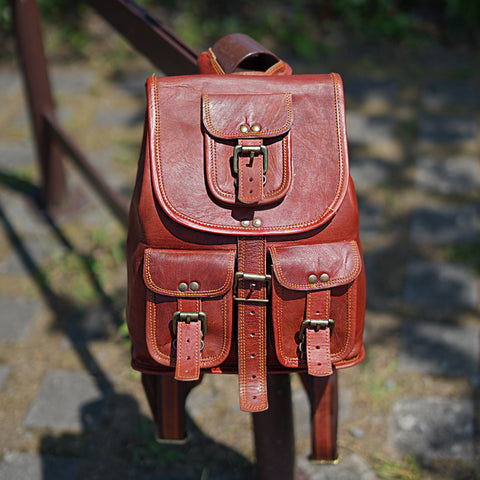 Victoria Small Cute Backpack Classy Leather Bags
