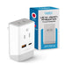 Japan, Philippines Travel Adapter | Type A - USB-A & USB-C Ports + 2 USA Outlet (AP-6) Ceptics