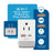 Japan, Philippines Travel Adapter | Type A - USB-A & USB-C Ports + 2 USA Outlet (AP-6) Ceptics