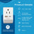 European Travel Adapter | Type C - USB-A & USB-C Ports + 2 USA Outlet (AP-9C) Ceptics