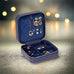 Amanda Leather Jewelry Box, Large - LuggageDesigners