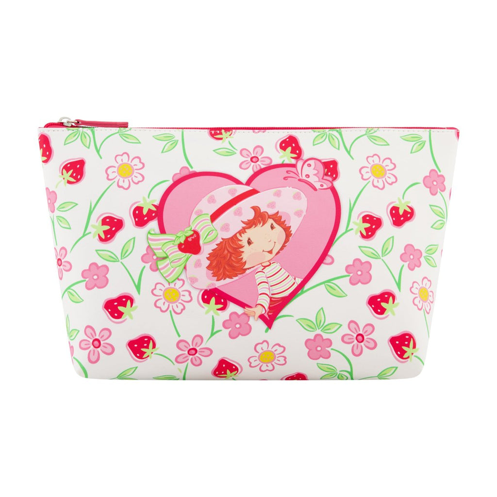 Strawberry Shortcake Heart Trapezoid Cosmetic Bag Ful Luggage