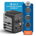 30W 6 in 1 Universal Travel Adapter - 2 USB-A + 3 USB-C - Max. 30W (6A) (UP-30KU-BL) Ceptics