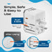70W 6 in 1 International Travel Plug Adapter - 2 USB-C + 1 GaN 3.0 USB-C & 2 USB ports - Max. 60W (12A) - White (UP-70KU-WH) Ceptics