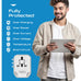 5 in 1 Universal Travel Adapter - 2 USB-A + USB-C - Max. 17W (3.4A) - White (UP-16KU-WH) Ceptics