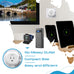 Australia, New Zealand, China Travel Plug Adapter - Type I - 5 in 1 - Ultra Compact (PTU-16) Ceptics