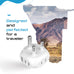 South Africa Travel Plug Adapter - Type M - 5 in 1 - Ultra Compact (PTU-10L) Ceptics