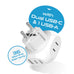 European Schuko Travel Plug Adapter - Type E/F - 5 in 1 - Ultra Compact (PTU-9) Ceptics