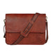 The Flap Over Messenger Classy Leather Bags