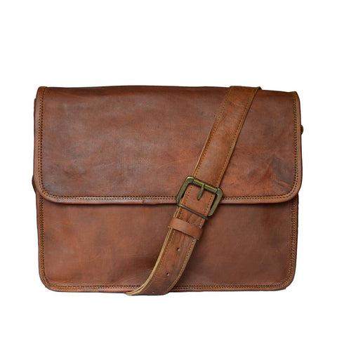 The Flapover Crossbody Classy Leather Bags
