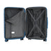 IZOD Camellia Premium Lightweight ABS 3 Piece Luggage Set - 20", 24", 28" with 360° Dual Spinning Wheels and Combo Lock Izod