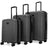 Evalyn 3 Piece Expandable Classy Luggage Set Travellty