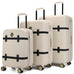 Grace 3 Piece Expandable Retro Luggage Set Travellty