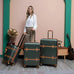 Grace 3 Piece Expandable Retro Luggage Set Travellty