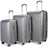 Snakeskin 3 Piece Expandable Classy Luggage Set Travellty
