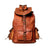 The Alvarado Tanned Backpack Classy Leather Bags