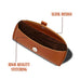 Tan Leather Sunglasses Case Classy Leather Bags