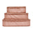 Re-cycled and Reinforced Nylon Compression Packing Cubes, 3-pack Pink/Blush Bag-all