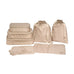 Compression Cubes & Packing Bags Set, 8-pack, Taupe Bag-all