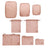 Compression Cubes & Packing Bags Set, 8-pack, Pink/Blush Bag-all
