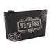 Beetlejuice Logo Spiderweb Black Cosmetic Bag Ful Luggage
