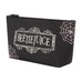 Beetlejuice Logo Spiderweb Black Cosmetic Bag Ful Luggage