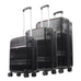Martha Stewart The Bedford 3-Piece Hardcase Luggage Set Ful Luggage