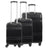 Martha Stewart The Bedford 3-Piece Hardcase Luggage Set Ful Luggage