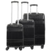 Martha Stewart The Bedford 3-Piece Hardcase Luggage Set Ful Luggage