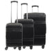 Martha Stewart The Bedford 3-Piece Hardcase Luggage Set Ful Luggage