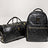 Monogram Leather 2 Bag Set (Commuter and Duffle) Sole Premise