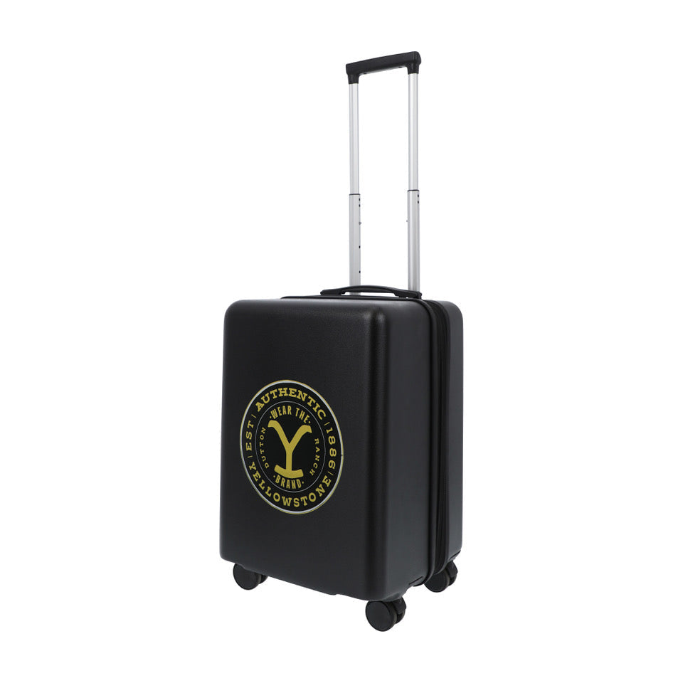 Yellowstone 22.5" Black Carry-On Suitcase Luggage Ful Luggage