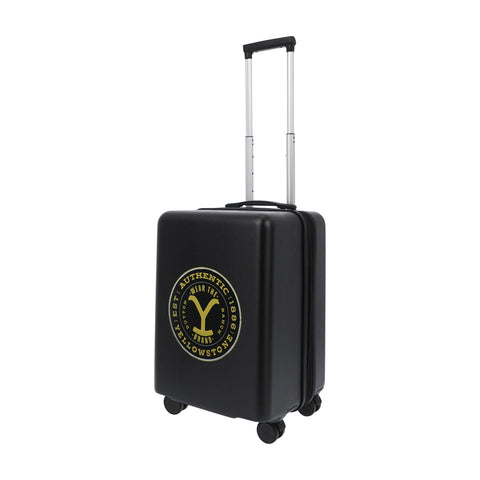 Yellowstone 22.5" Black Carry-On Suitcase Luggage Ful Luggage