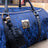 Blue Camo Weekender Duffle Bag Sole Premise