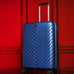 24-inch Blue Hardcase Roller Luggage Sole Premise