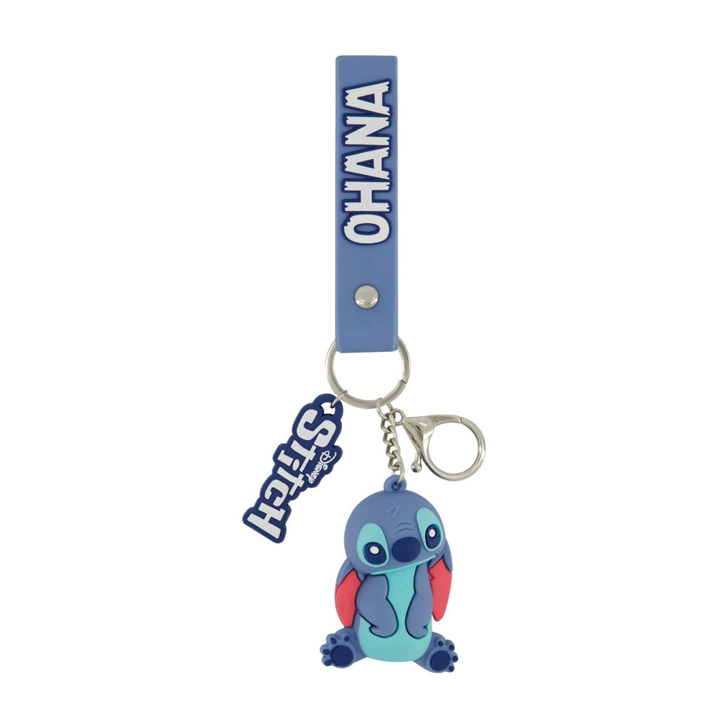 Disney Stitch Charm Lanyard Keychain Set Ful Luggage