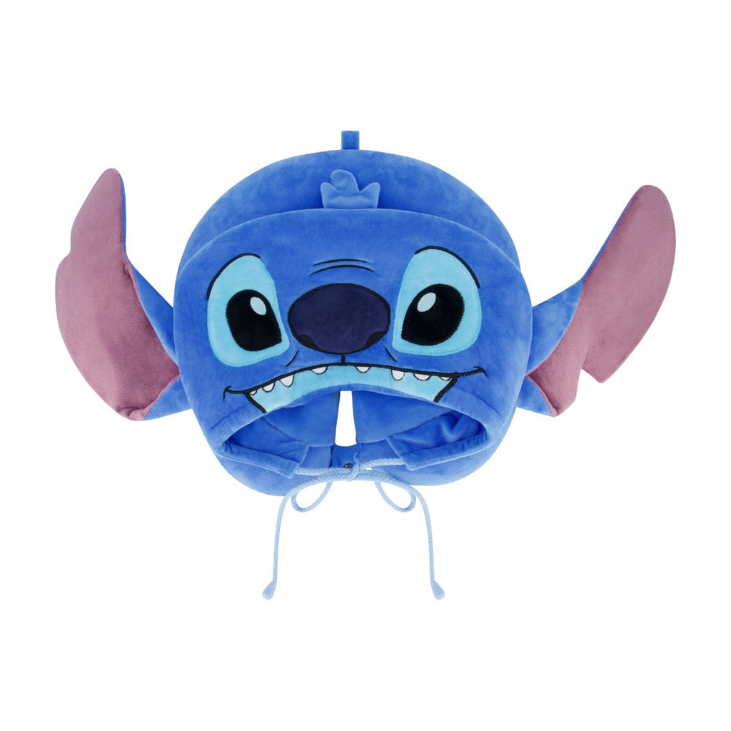 Disney Stitch Travel Neck Pillow Hoodie, Blue Ful Luggage