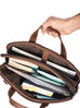Harbor Laptop Briefcase, Brown Classy Leather Bags