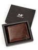 Brown Sleek-Fit Wallet Classy Leather Bags