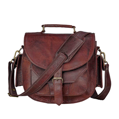 The Philippe Halsman Camera Satchel Classy Leather Bags