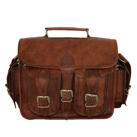 The Pedro Camera Satchel Classy Leather Bags