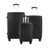 IZOD Camellia Premium Lightweight ABS 3 Piece Luggage Set - 20", 24", 28" with 360° Dual Spinning Wheels and Combo Lock Izod