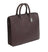 Claire Chase Legendary Sarita Leather Briefcase Dark Brown Claire Chase