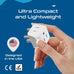 India Travel Adapter - Type D - Ultra Compact (CT-10, 3 Pack) Ceptics