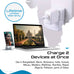 India Travel Adapter - Type D - Ultra Compact (CT-10, 3 Pack) Ceptics