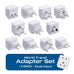 International Travel Adapter Plug Set - 11 pcs 2 in 1 Compact (CT-11PK) Ceptics