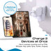 Italy Travel Adapter - Type L - Ultra Compact (CT-12A, 3 Pack) Ceptics