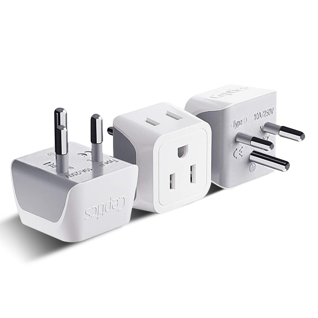 Thailand Travel Adapter - Type O - Ultra Compact (CT-18, 3 Pack) Ceptics